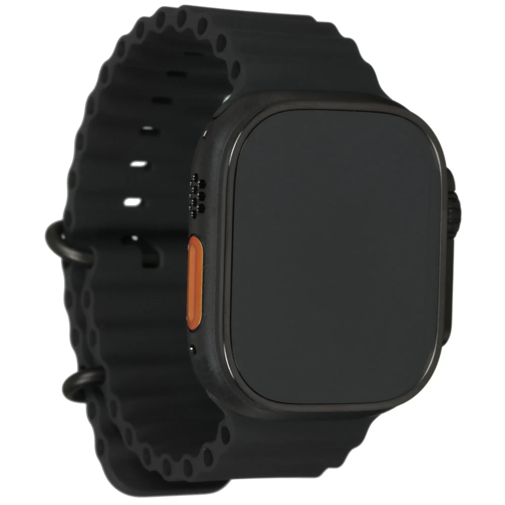Смарт-часы Apple Watch Ultra 2 49mm титан чёрного цвета, ремешок Ocean чёрного цвета (2024)