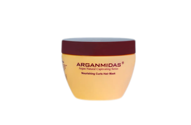 Arganmidas Nourishing Curls Hair Mask 300ml — питательная маска для кудрявых волос с аргановым маслом