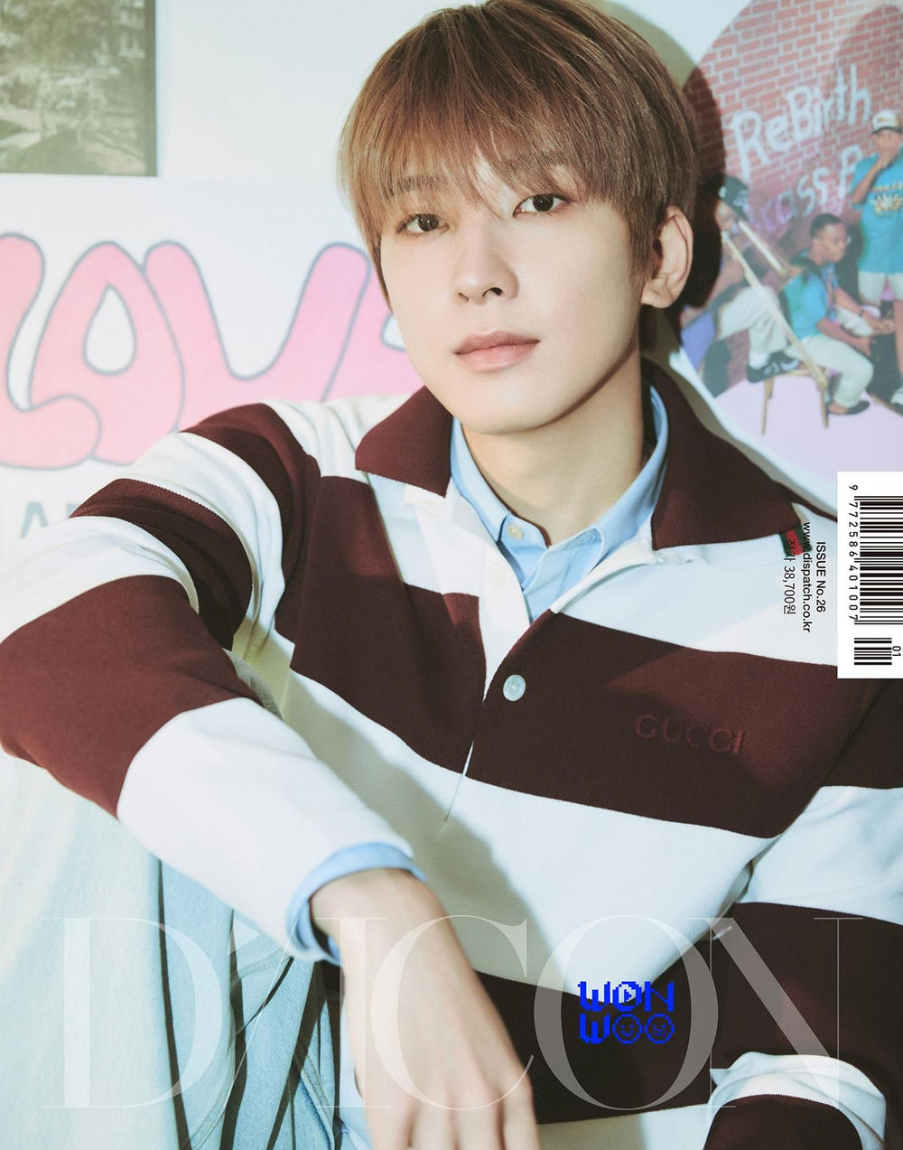 публикация DICON - VOLUME N 26 SEVENTEEN WONWOO A Type