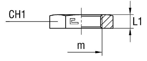 Гайка накидная NT 30S 42х2