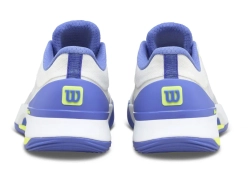 Женские кроссовки для padel Wilson Intrigue Tour Padel - white/amparo blue/safety yellow