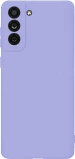 Мягкий Soft Touch чехол из силикона для SAMSUNG GALAXY S21 FE с бархатной подкладкой