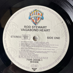 Винтажная виниловая пластинка LP Rod Stewart Vagabond Heart (Германия 1991)