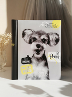 Фотоальбом на 10 магнитных листов 23х28 см, внутр. спираль fluffy pets Гав