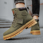 HUANAI Martin Boots Unisex Yellow