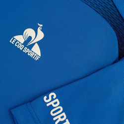 Футболка для мальчика теннисная Le Coq Sportif Kids Tennis Pro T-Shirt Short Sleeve N°1 - небесный