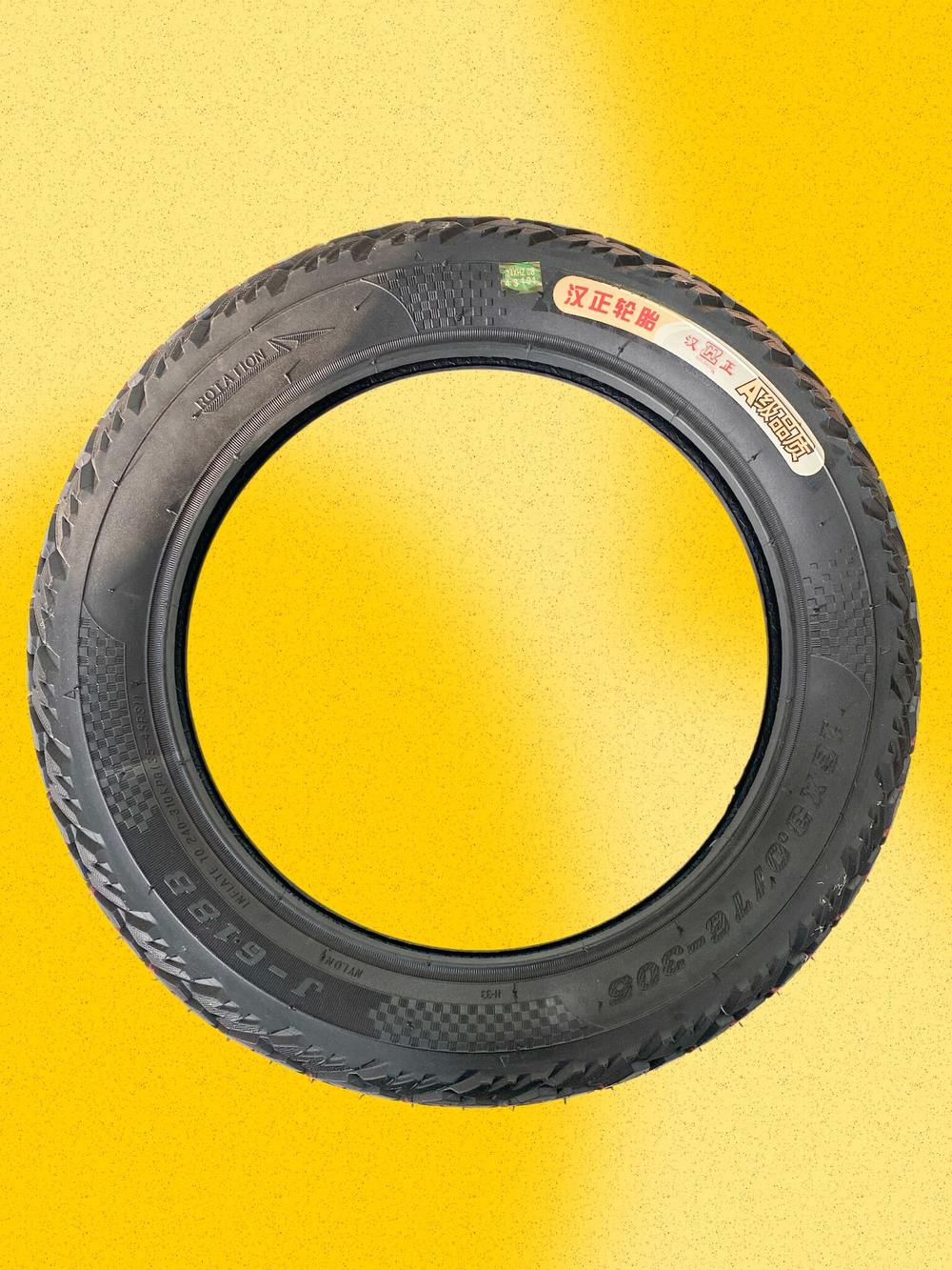 Покрышка 16x3.0 (76-305) для электровелосипеда Kugoo Kirin V3 Pro, V3 Pro Plus