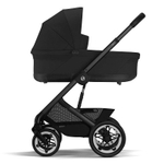 Коляска Cybex Talos S Lux BLK complete Aton B2 Bay Blue 3 в 1 Moon Black с дождевиками