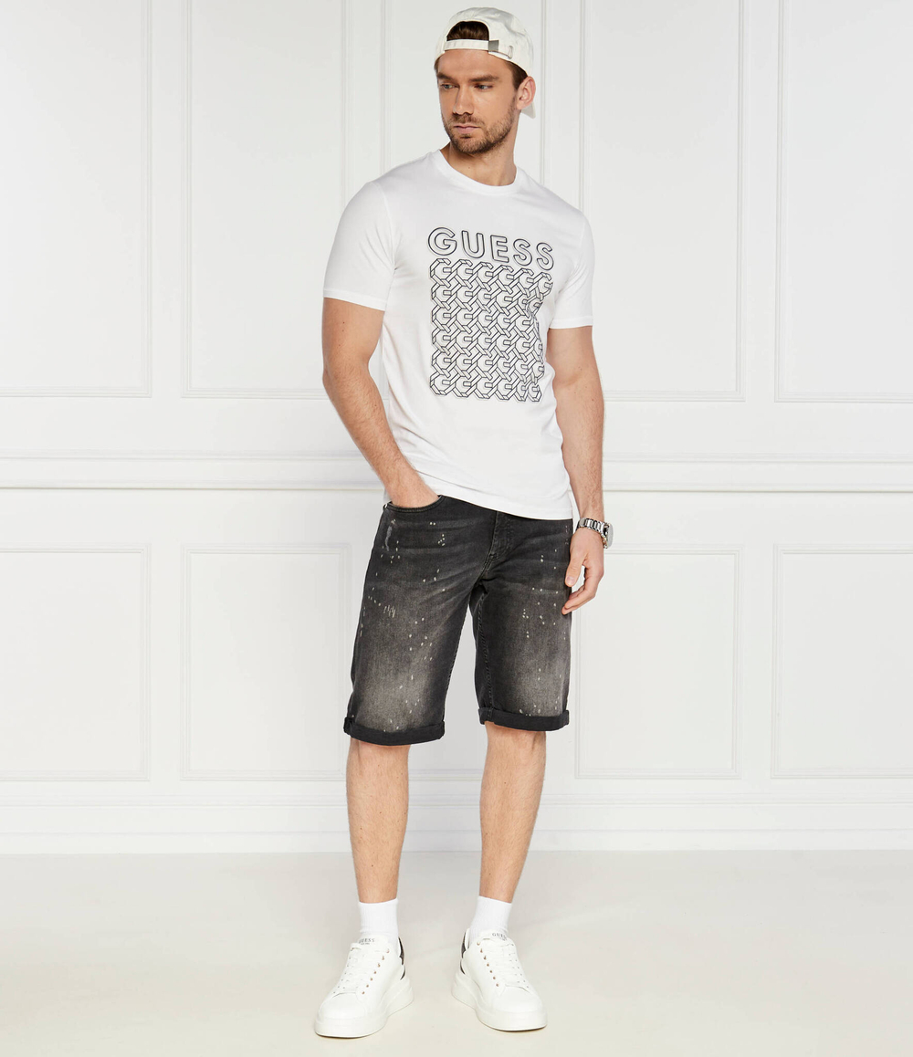 Футболка G CHAIN GUESS - белый(M4YI29 J1314)