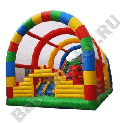 Коммерческий надувной батут "Радуга 2" 12*6*6 м