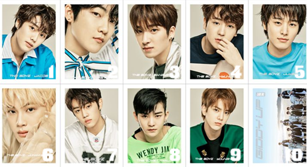 Фотокарточка - THE BOYZ - №1 Фотокарточка - THE BOYZ - №1