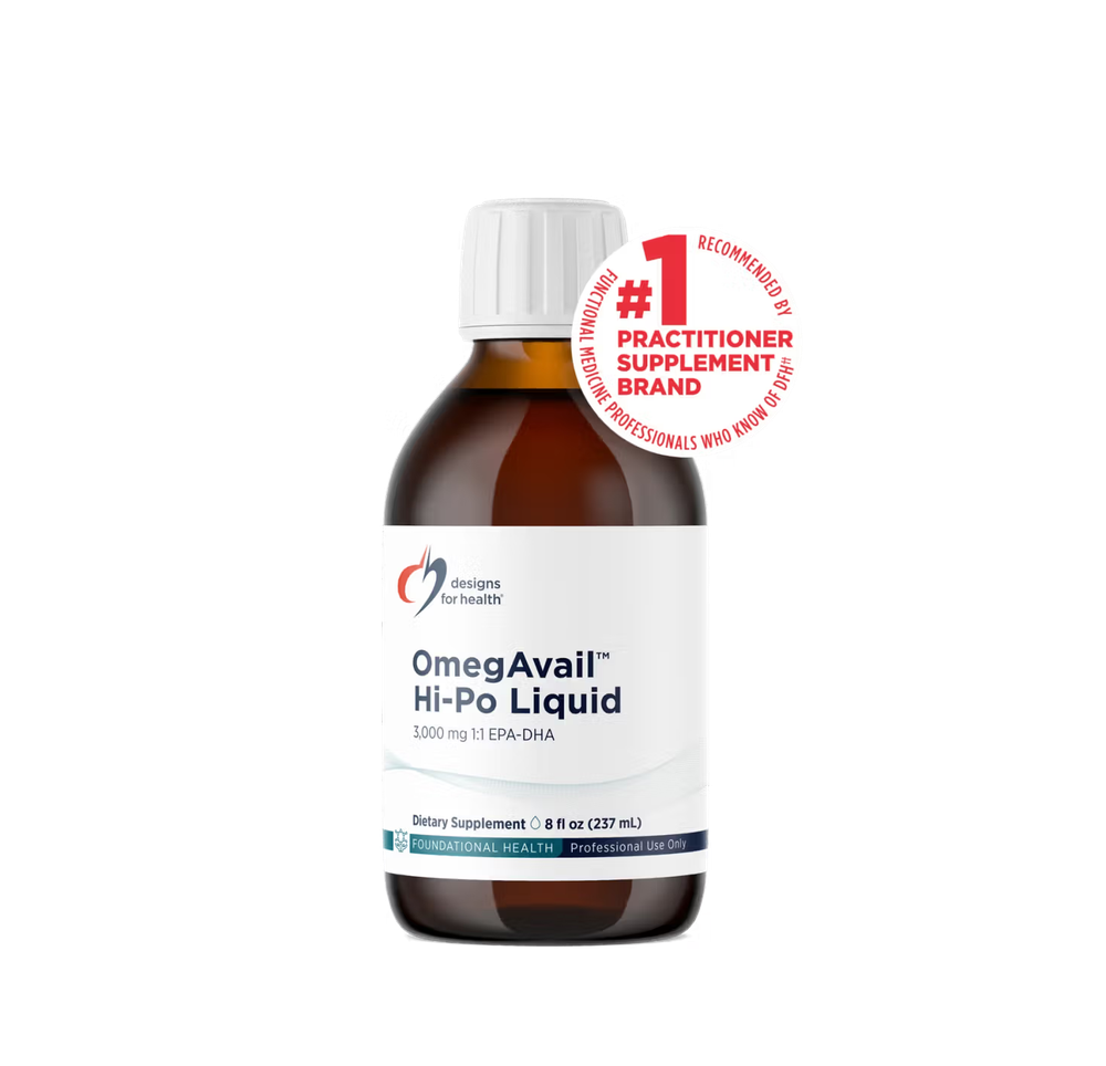 Designs For Health - OmegAvail™ Hi-Po Liquid - 237 ml