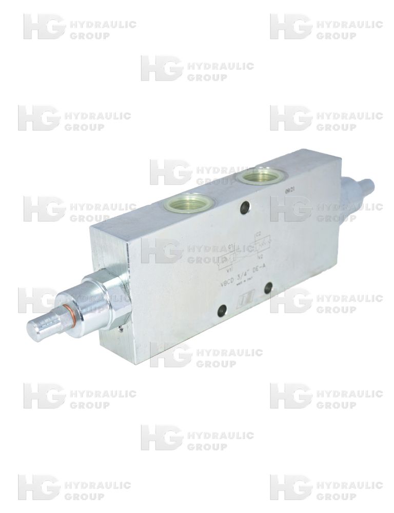 Тормозной клапан двухсторонний VBCD 3/4" DE/A