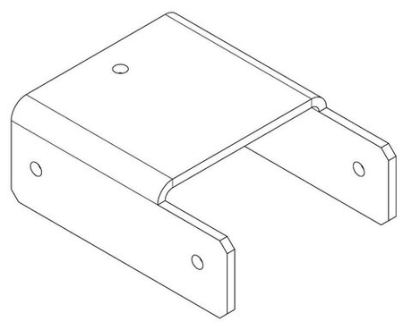 PERCo-MB-16.4 PERCo Накладка прямая нижняя