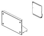 Комплект заглушки блока 2M2