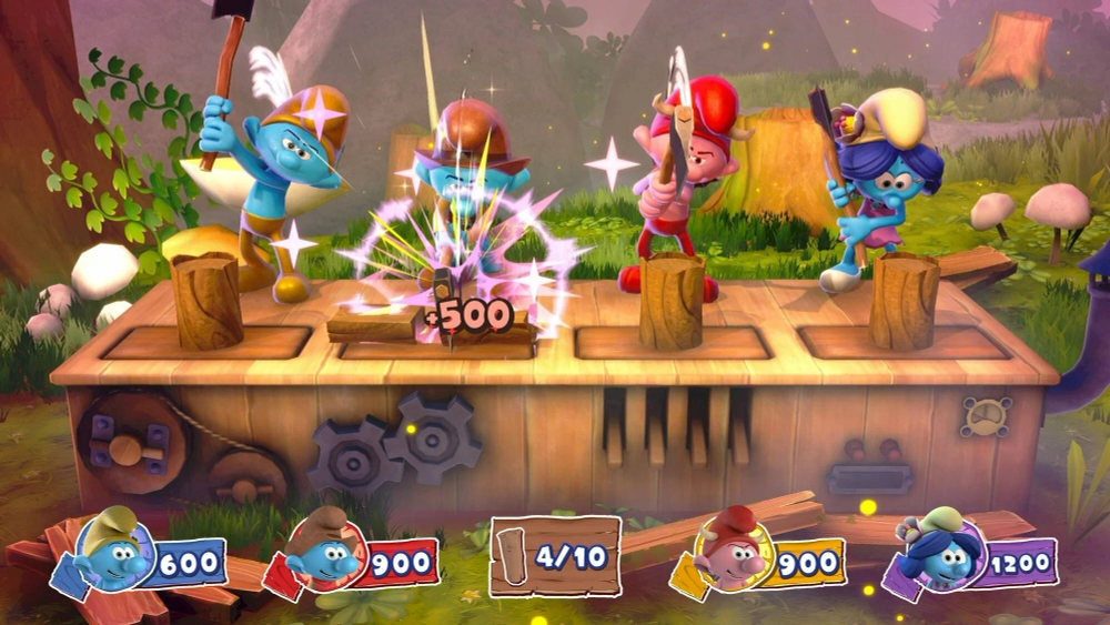 COOP bundle 21: The Smurfs - Village Party, Inspector Gadget, Garfield Lasagna Party PS4 | PS5