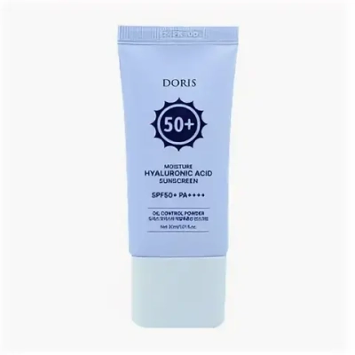 Jigott DORIS Moisture Hyaluronic Acid Sunscreen SPF50+ PA++++Солнцезащитный крем, 30 мл