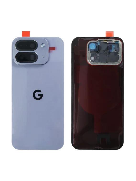 Задняя крышка для Google Pixel 10 Pro Fold серая (Moonstone) со стеклом камеры