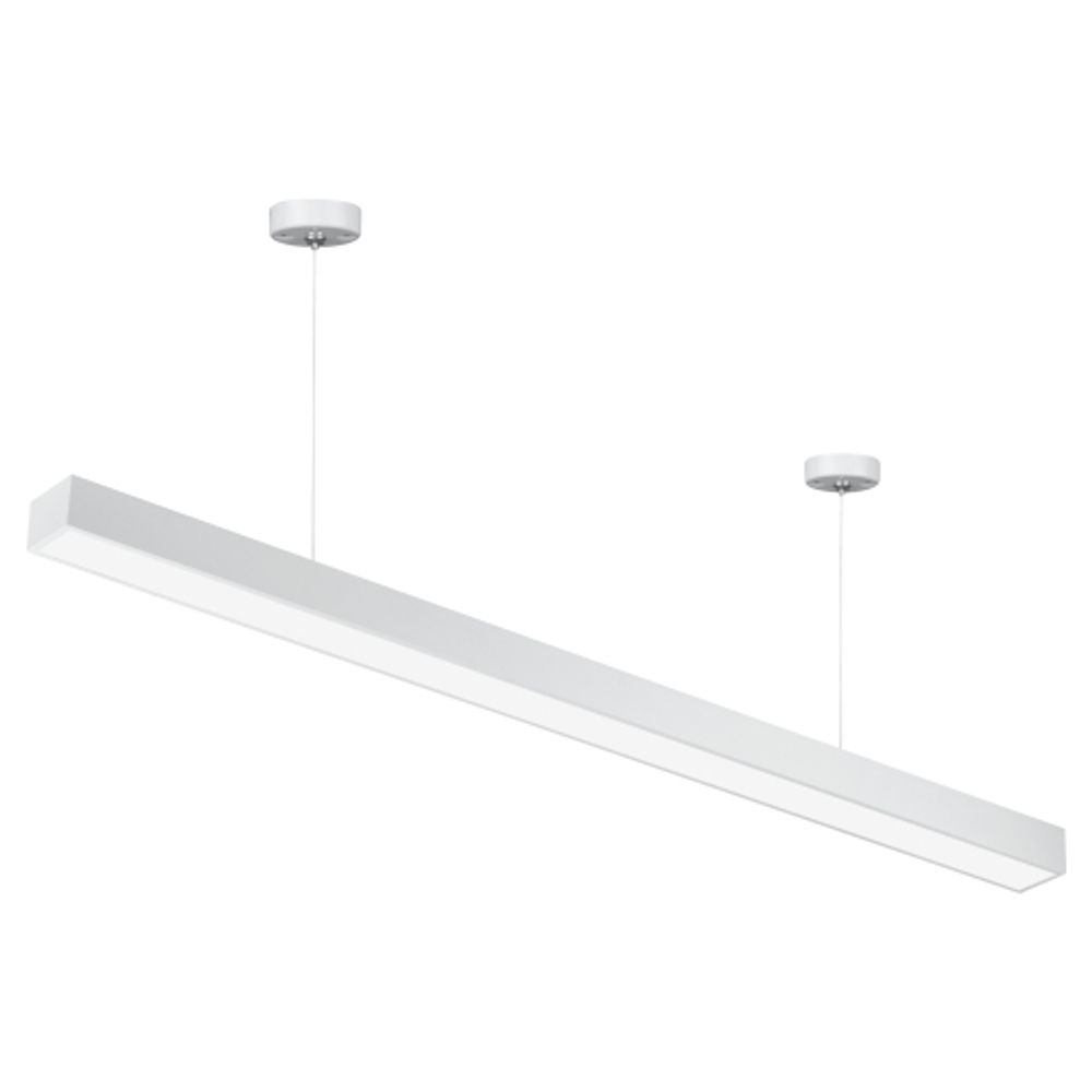 Светильник LED ЭРА Geometria SPO-116-W-40K-024 Block 24Вт 4000K 1900Лм IP40 1200х70х40 белый подвесной драйвер внутри | Декоративные светильники Geometria