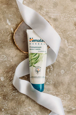 Очищающая маска для жирной кожи с нимом (face mask) Himalaya | Хималая 75мл