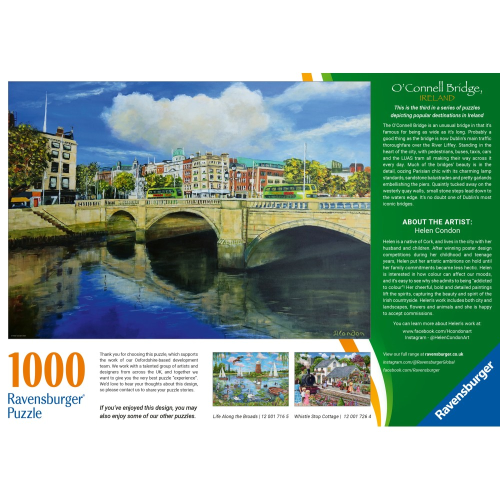 Пазл Ravensburger 016830 Дублин 1000 элементов 016830 — фото 3