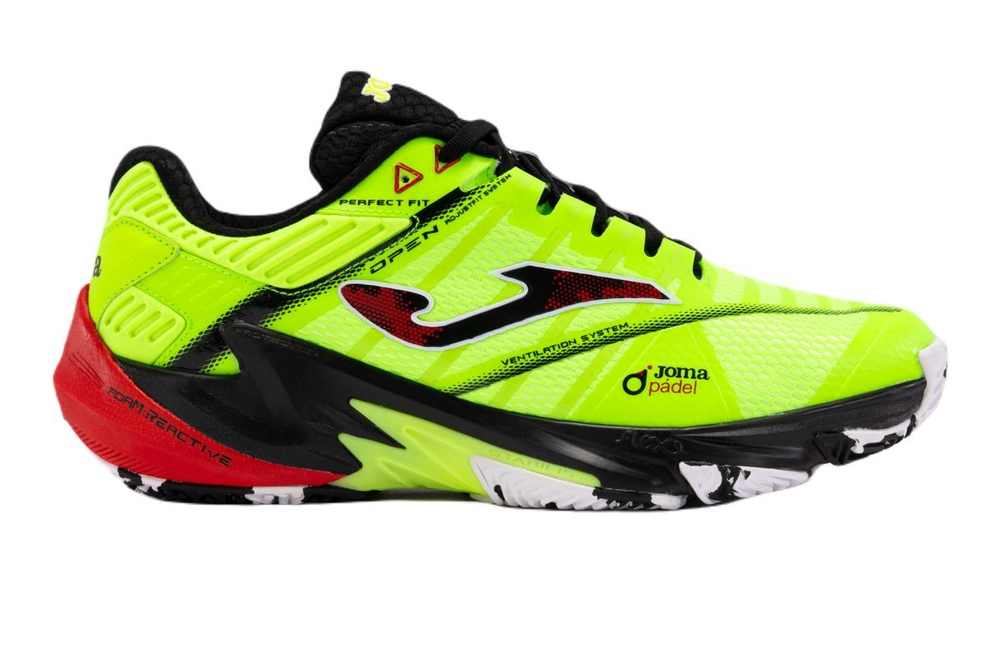 Мужские кросовки для Padel Joma Open 2411 - зеленый