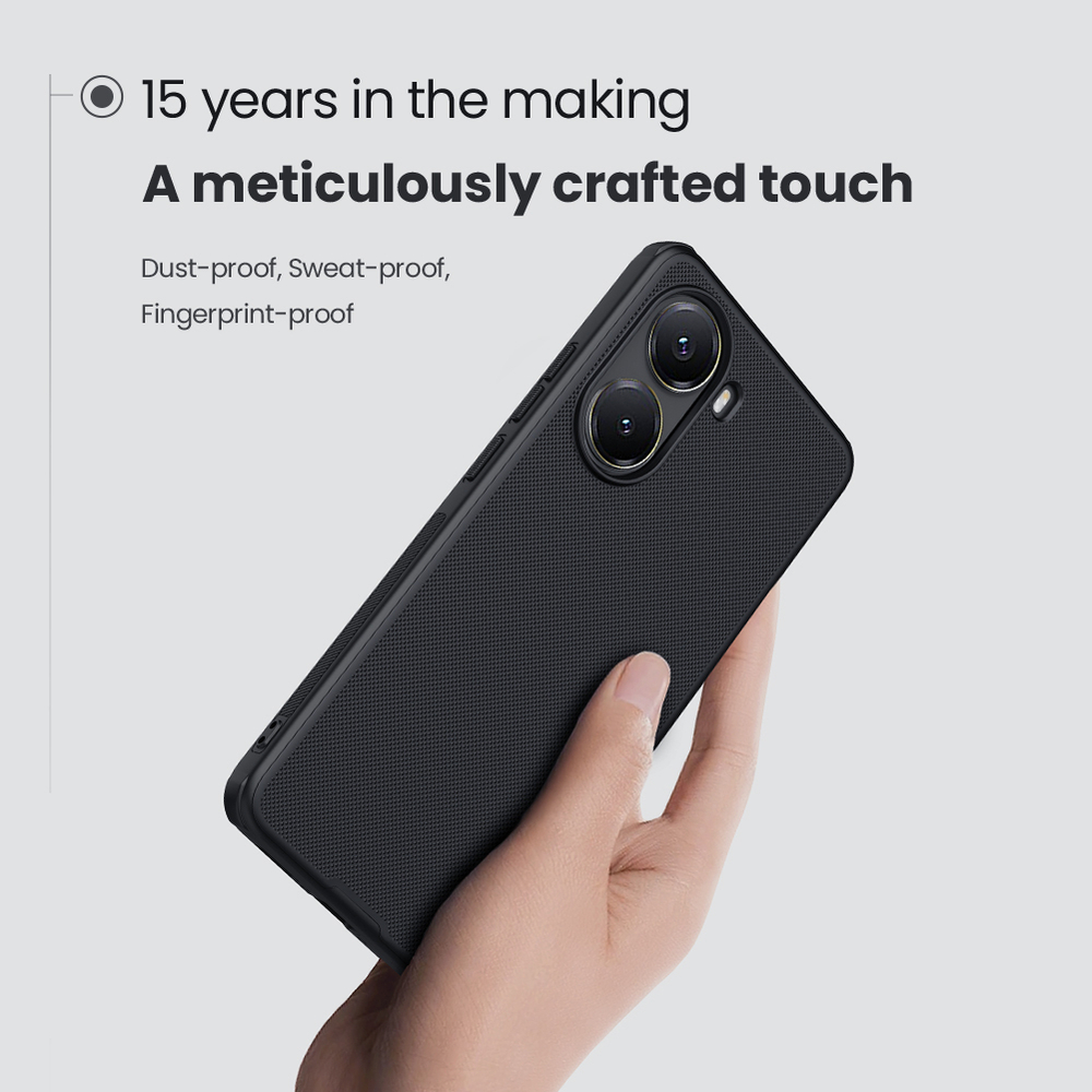 Усиленный защитный чехол от Nillkin для Xiaomi Poco X7 Pro, серия Super Frosted Shield Pro