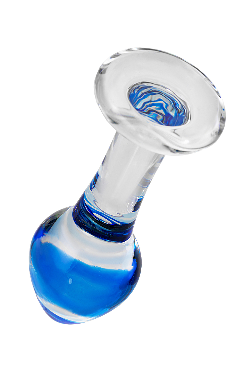 Анальная втулка Sexus Glass, стекло, 11,5 см, Ø 4 см