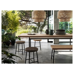 IKEA SINNERLIG  (ИКЕА СИННЕРЛИГ)  -  Подвесной светильник, бамбук/ручная работа, 50 см
