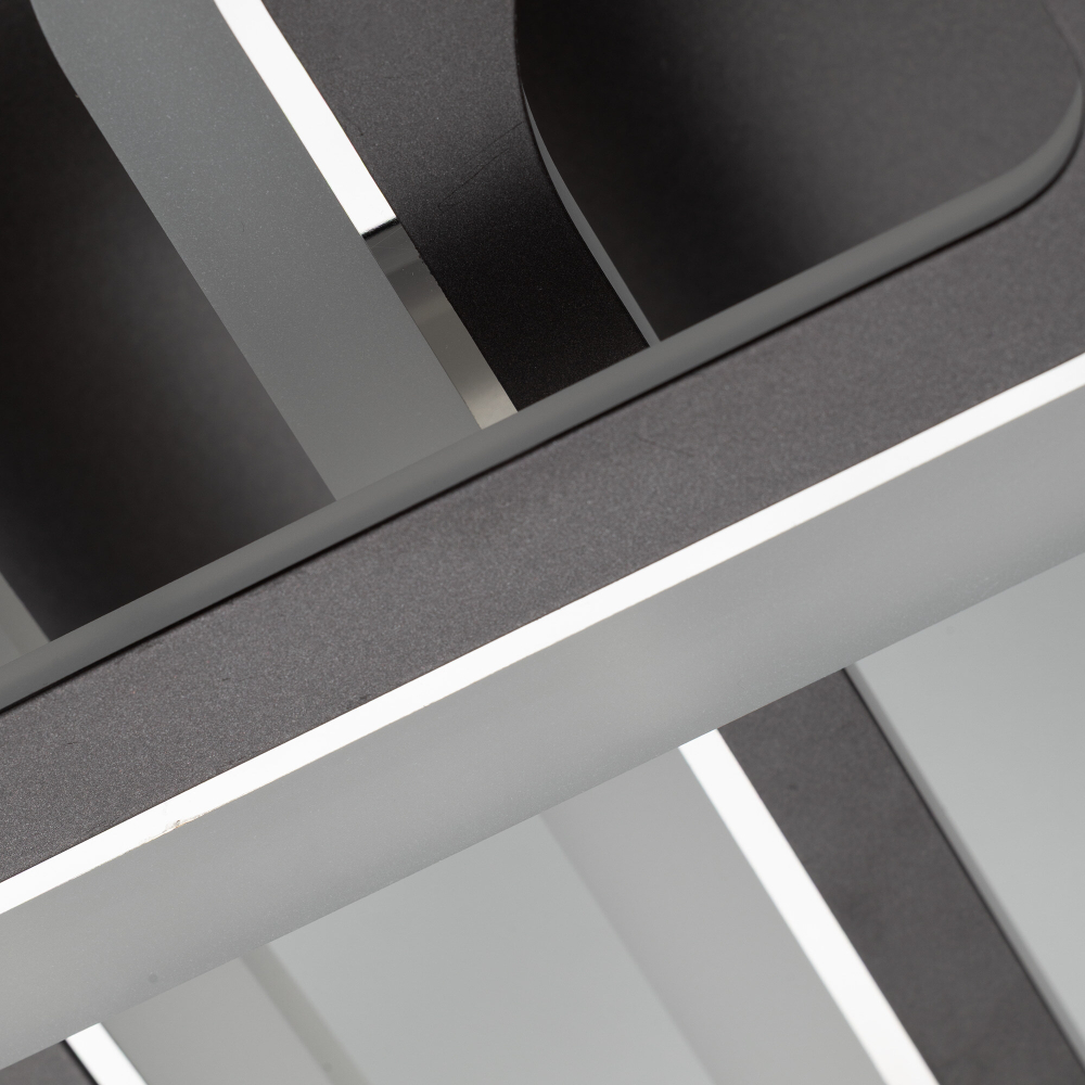 Citilux Марсель Смарт CL232A155E RGB Умная люстра Чёрная