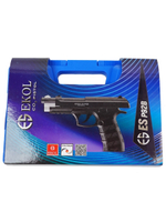 Пистолет пневматический EKOL ES P92 Blowback Black (металл) 4,5 мм