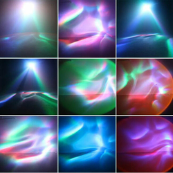 Светильник-проектор "Aurora", RGB, настольный, музыкальный, пульт ДУ