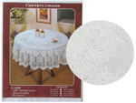 Скатерть круглая 178см EMBOSSED 70"