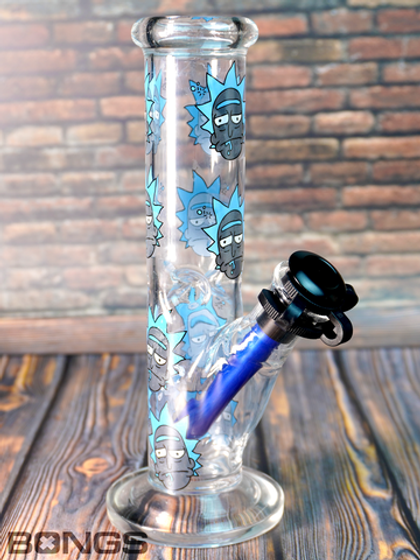 Бонг Mini Tube Rick and Morty Ice 20 СМ