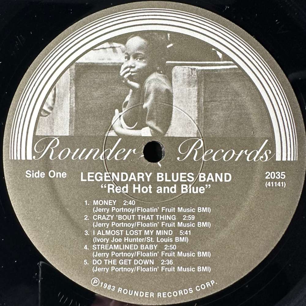 The Legendary Blues Band ‎– Red Hot 'N' Blue (США 1983г.)