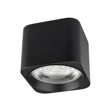 Влагозащищенный накладной светильник LED 10W 4000K 046631 чёрный Dice Arlight
