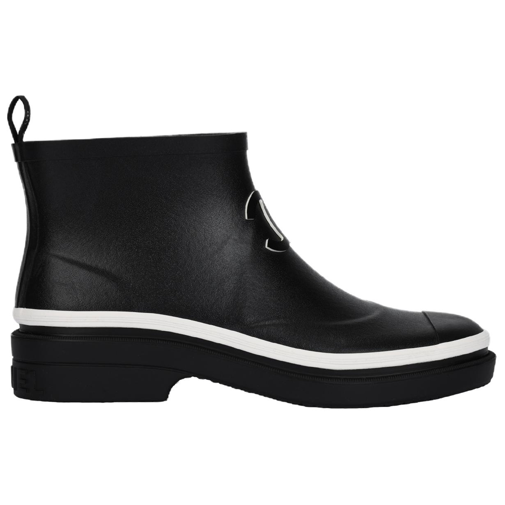 CHANEL Ankle Boots Women"s Black