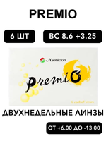 Двухнедельные контактные линзы PremiO (уп. 6 линз)