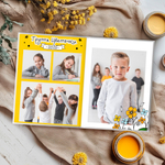 PSD-Шаблон фотокниги "Ромашка"