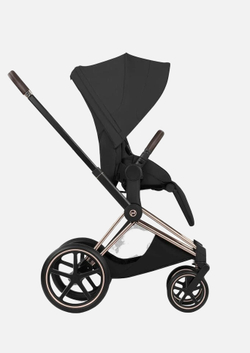 Cybex Детская коляска Priam Style Rosegold 2 в 1 цвет Sepia Black