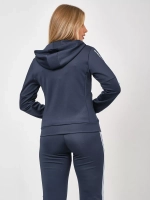 костюм спортивный с капюшоном Adidas на молнии брючной