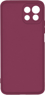 Мягкий Soft Touch чехол из силикона для XIAOMI MI 11 LITE 4G / 5G / NE с бархатной подкладкой