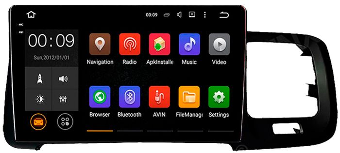Магнитола для Volvo S60/V60 2010-2018 - AIROC 2K RX-3801 Android 13, Быстрая, QLed+2K, CarPlay, SIM-слот