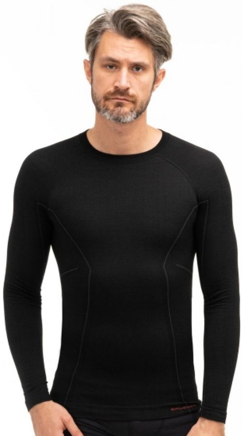 Купить Термобелье для мотоцикла Футболка Brubeck Active Wool / Термофутболка / Черный