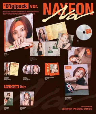 TWICE NAYEON - NA [Digipack ver.]