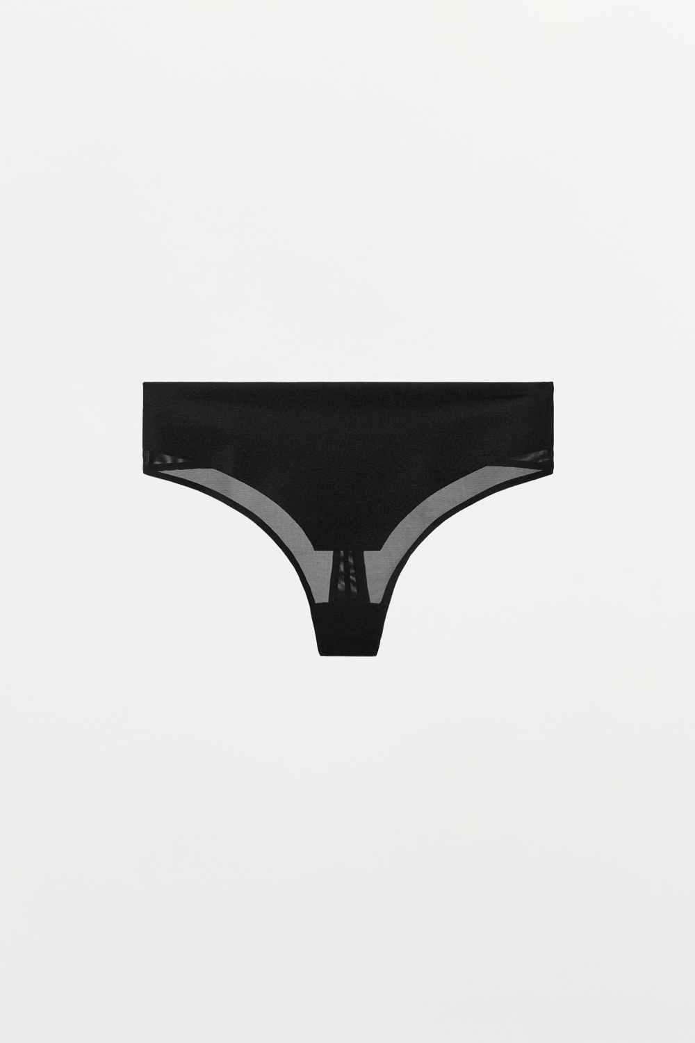 ТАНГА С ШИРОКИМ ПОЯСОМ ИЗ ПОЛИАМИДА — ZARA