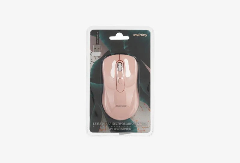 Мышь беспроводная Smartbuy 282AG [SBM-282AG-N] розовый