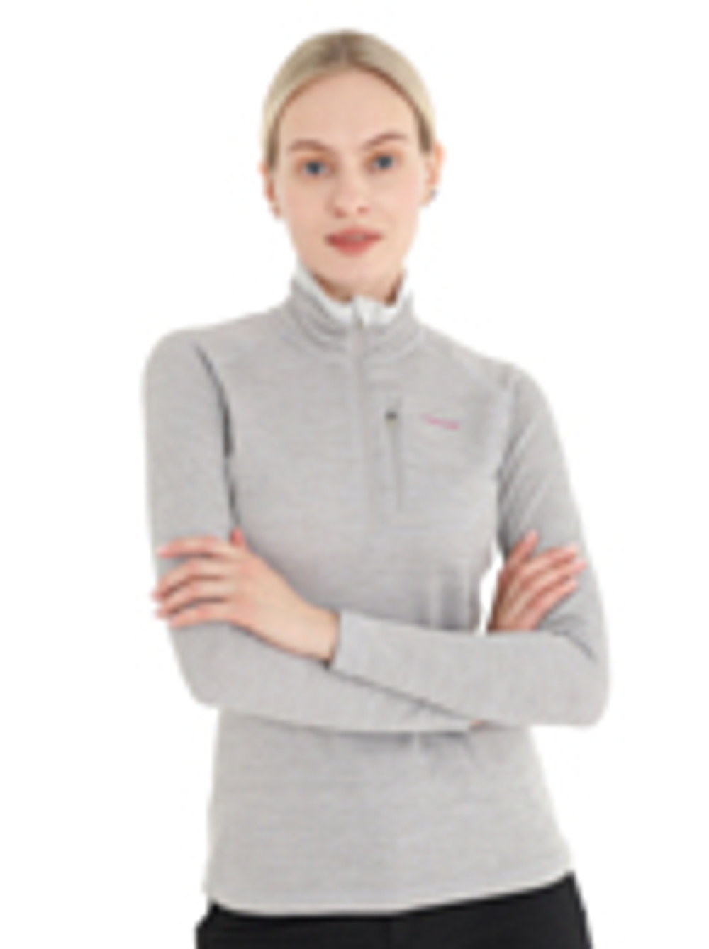 Толстовка для активного отдыха VIKING Admont Lady Grey Melange (US:S)