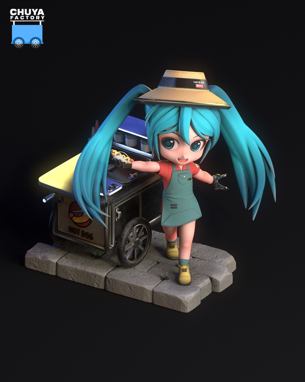 Фигурка Мику Хацунэ Hatsune Miku Vocaloid