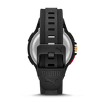 PUMA Wrist Watch Quartz Movement Silicone Strap Gold Dial Men"s Watches P5078